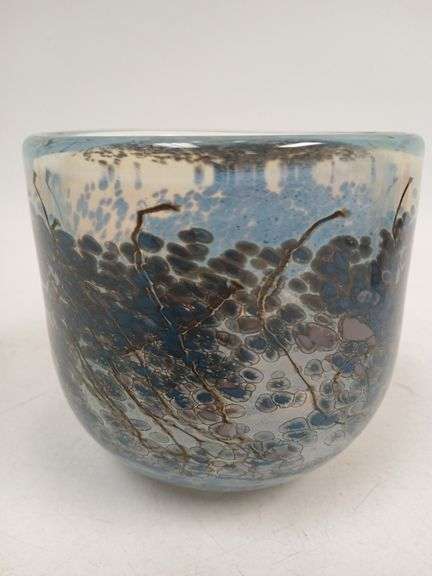 Willem Heesen, Signed Art Glass Vase