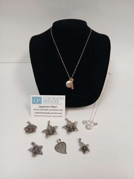 Sterling Silver Pendants & Necklaces