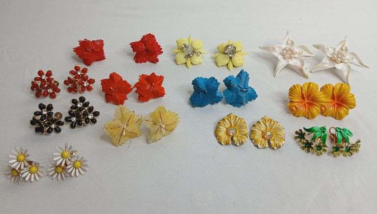 Vintage Flower Earrings