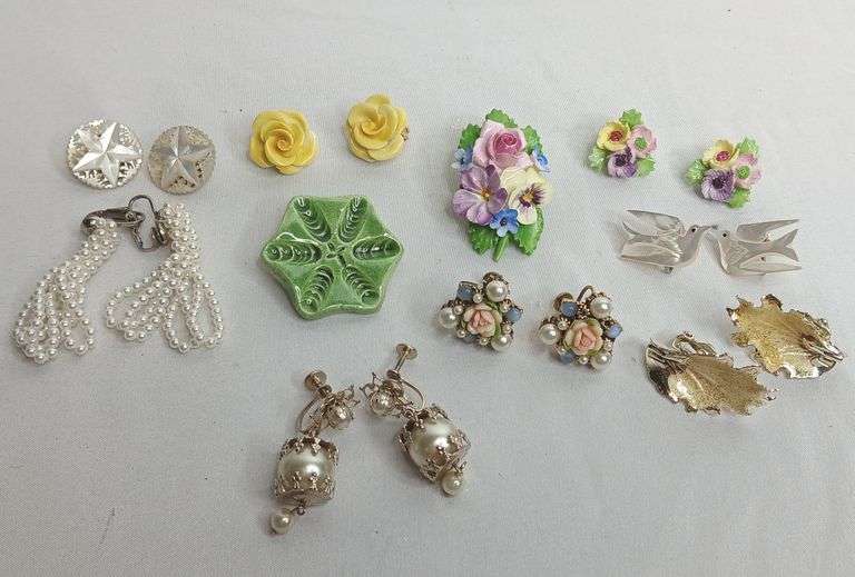 Adderley, Porcelain, Vintage Jewelry