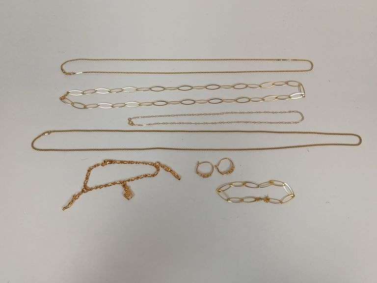 Gold-Toned Sterling Silver Jewelry