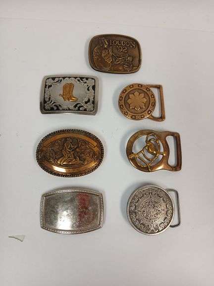 Crumrine, Justin, Belt Buckles