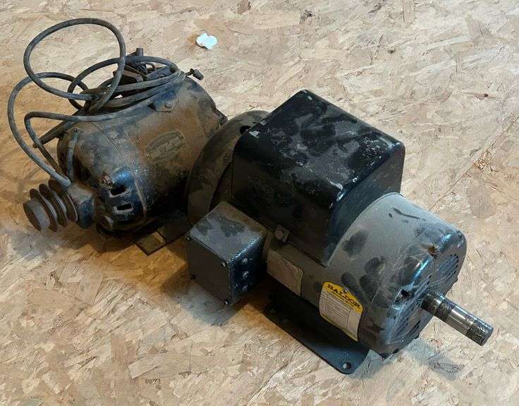 (2) Electric Motors Unsure if Working Creamer Auction