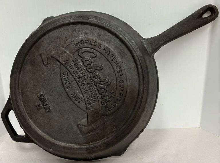 Cabela's No. 12 Cast Iron Skillet - Creamer Auction