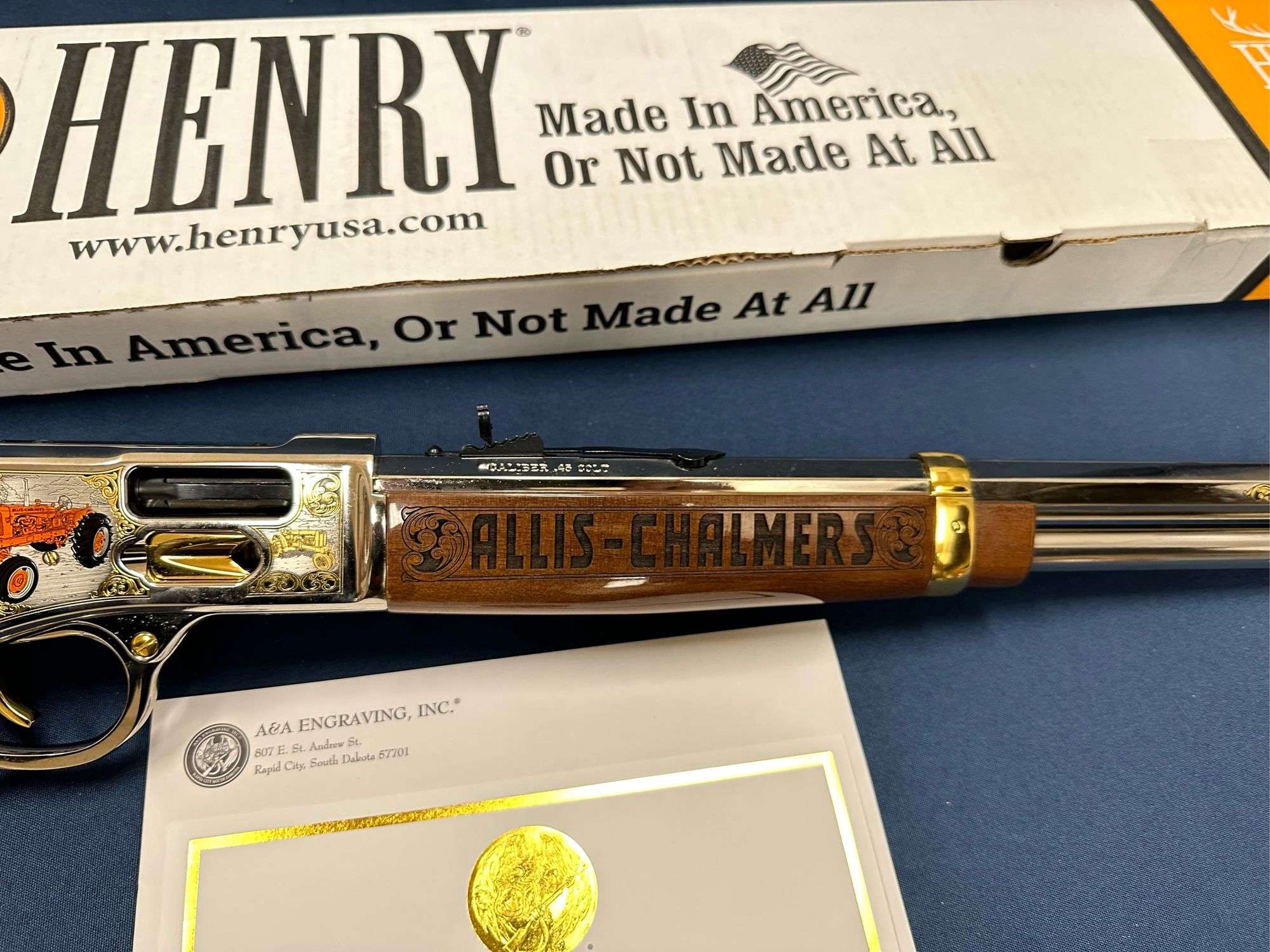 Allis-Chalmers Commemorative Henry Big Boy .45 Colt - #40 of 45
