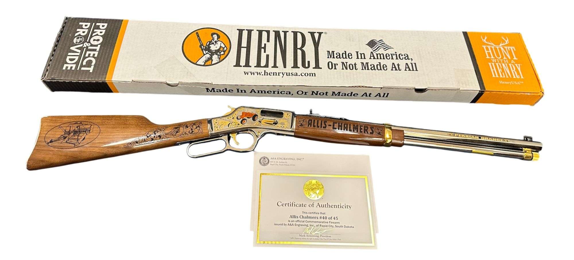 Allis-Chalmers Commemorative Henry Big Boy .45 Colt - #40 of 45