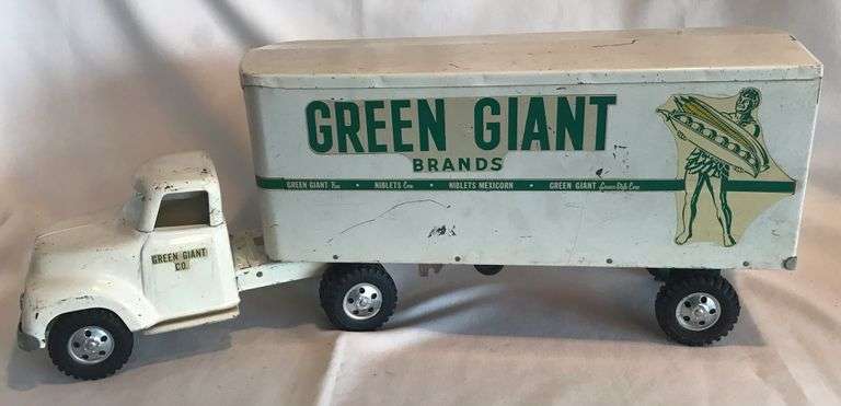 Tonka - Green Giant Truck & Trailer