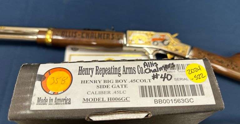 Allis-Chalmers Commemorative Henry Big Boy .45 Colt - #40 of 45