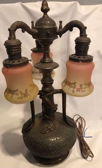 Art Deco Figural Nude Table Lamp