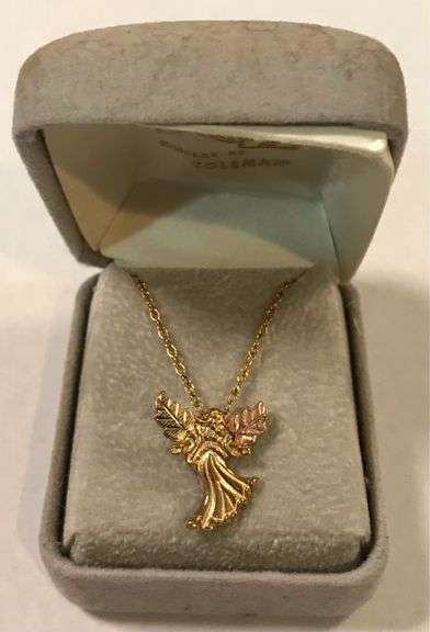 Black Hills Gold - Guardian Angel Necklace