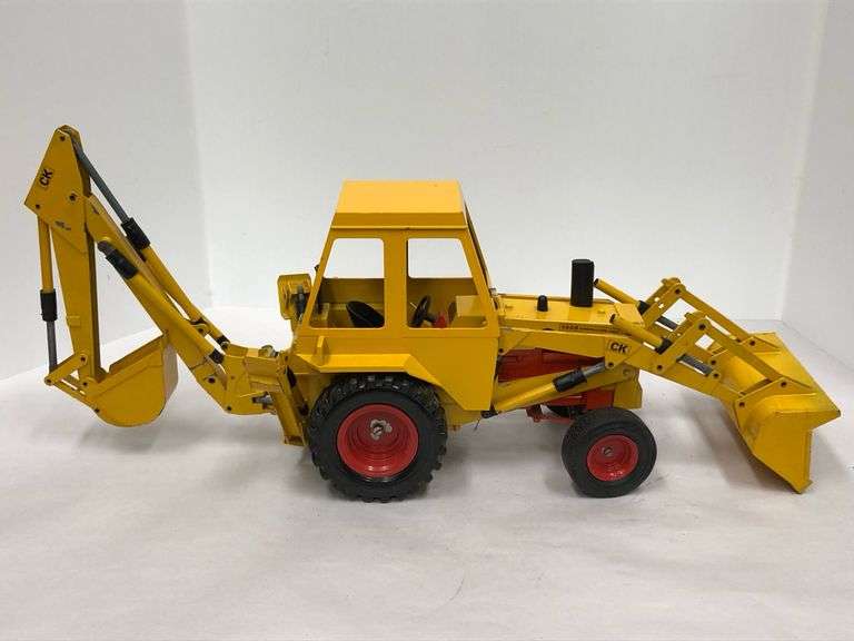 Case 580 B Construction King Loader Backhoe Creamer Auction