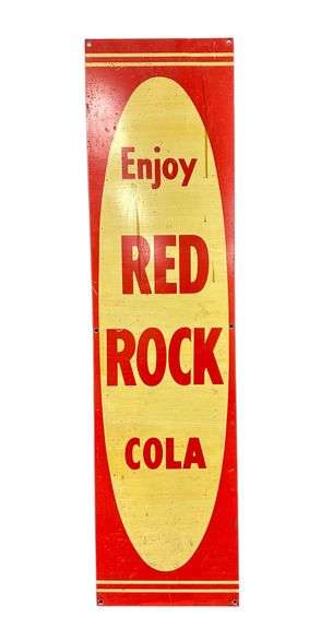 Enjoy Red Rock Cola Sign