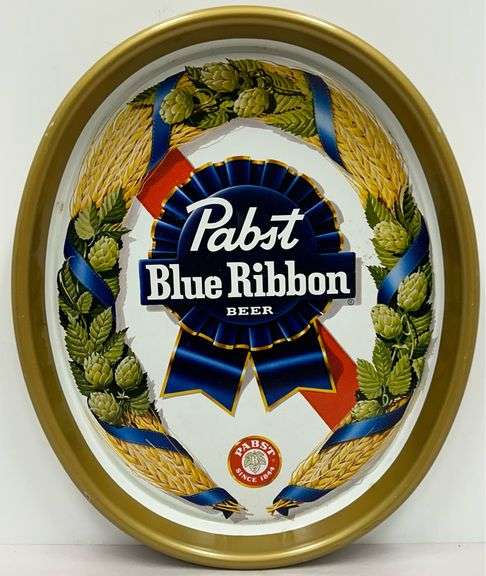 Pabst Blue Ribbon Beer Tray