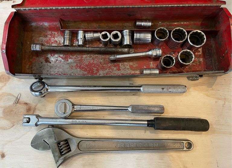 Used Ratchets Assorted Ratchets & Sockets - Creamer Auction