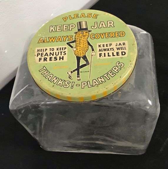Planter Peanut Jar “1940 Leap Year Jar” Creamer Auction
