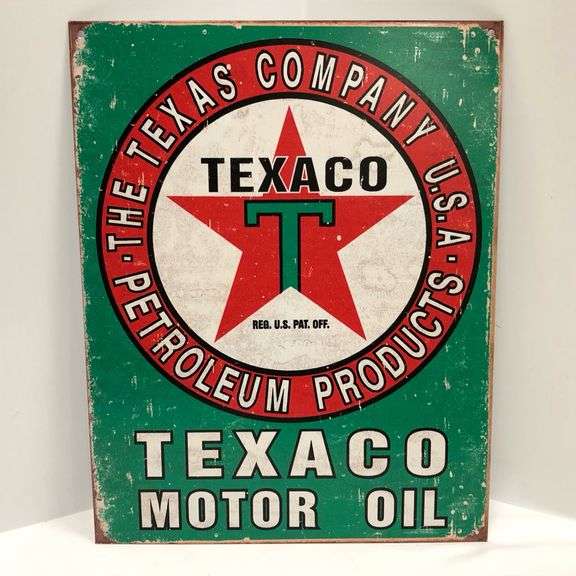 Vintage Style Texaco Sign