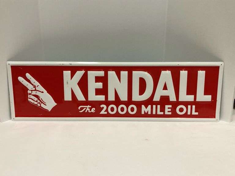 Kendall Oil Sign