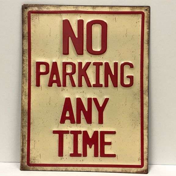 No Parking Any Time