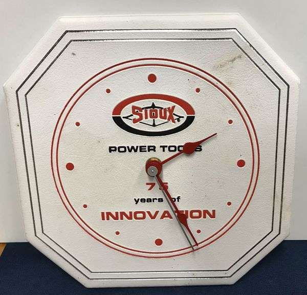 Sioux Power Tools - Battery Operated Clock