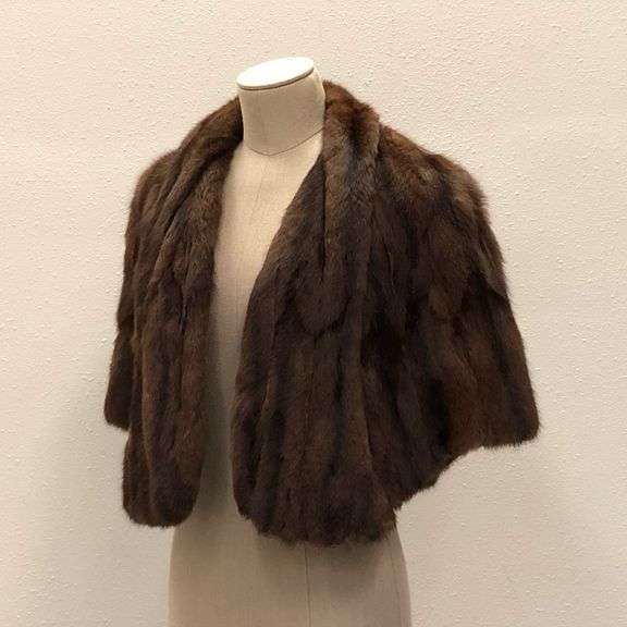 Vintage Fur Capelet