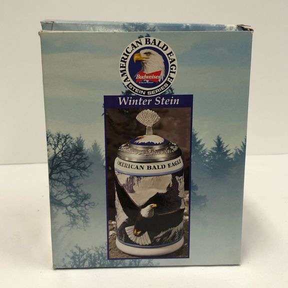 Budweiser Bald Eagle Winter Beer Stein