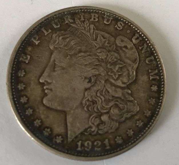 1921 MORGAN SILVER DOLLAR-NICE CIRCULATED CONDITION-“D” MINT MARK