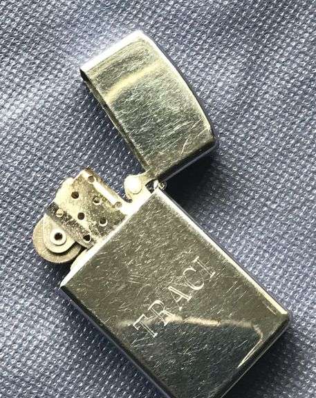 1994 ZIPPO SLIM LIGHTER-WITH “NEBRASKA #1”