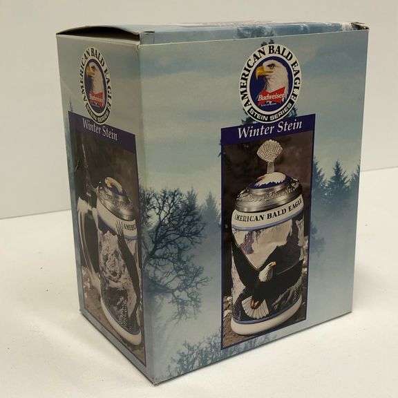 Budweiser Bald Eagle Winter Beer Stein
