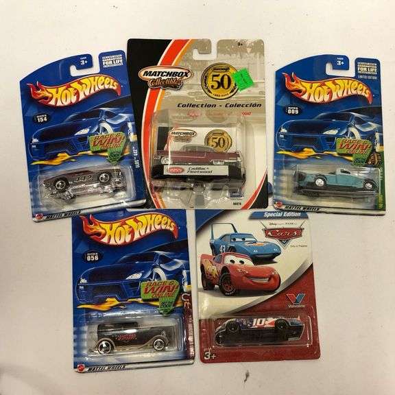 Lot of 4 Hotwheels + Matchbox Cadillac