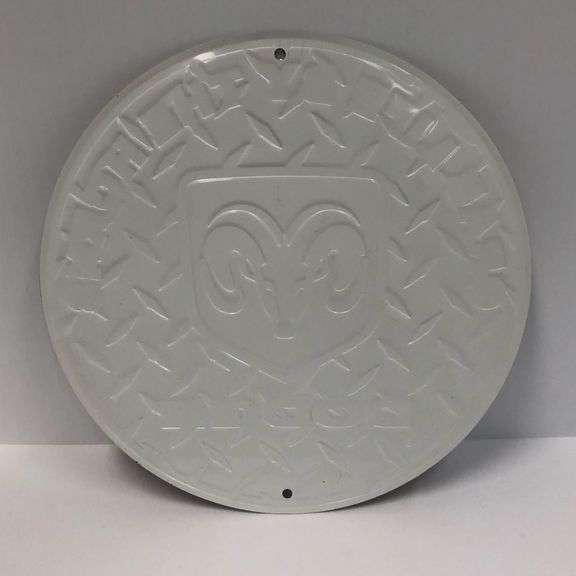 Dodge Diamond Plate Sign