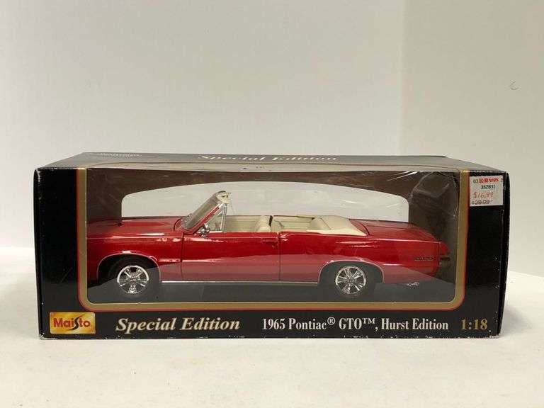 1965 Pontiac GTO Hurst Edition Model Car