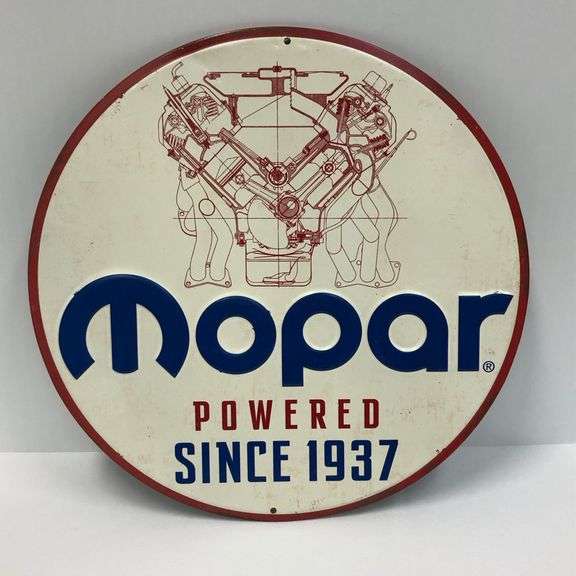 Mopar Metal Sign