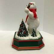 Coca-Cola Polar Bear Music Box & Fishing Polar Bear