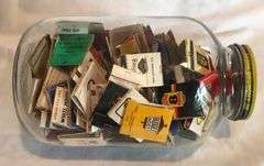 Large Jar of Hotel / Motel - Match Books