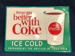 Things Go Better With Coke Sign