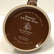 Anheuser-Busch Brewing Historical Logo Stein with Collectors Tin