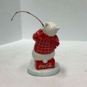 Coca-Cola Polar Bear Music Box & Fishing Polar Bear