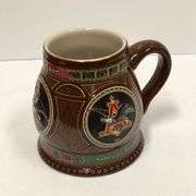 Anheuser-Busch Brewing Historical Logo Stein with Collectors Tin