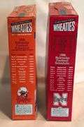 1995 & 1996 - Nebraska Cornhuskers Wheaties Breakfast Cereal Boxes