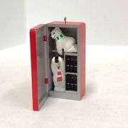Coca-Cola Polar Bear Music Box & Fishing Polar Bear