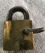 OLD CORBIN PADLOCK WITH “ORDANCE DEPARTMENT” (MILITARY ?)
