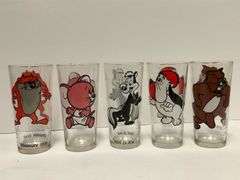 Lot of 5 Cartoon Charcter Tumblers