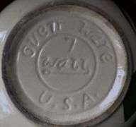 OLD “WATT STARFLOWER” COVERED BOWL OR DISH-QUITE NICE WITH CORRECT LID