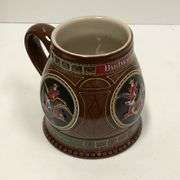 Anheuser-Busch Brewing Historical Logo Stein with Collectors Tin