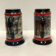 Set of 2: American Tradition Budweiser Steins