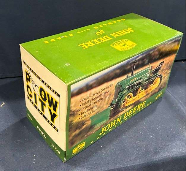 John Deere 40 Crawler With Blade Plow City Creamer Auction