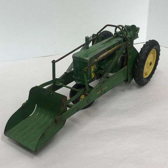 John Deere Two Cylinder Tractor with Loader