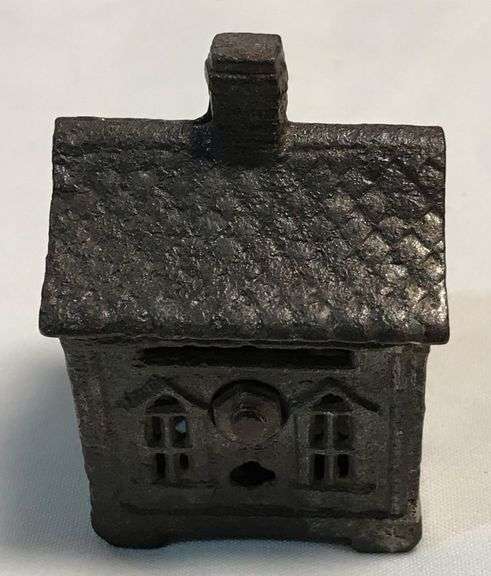 Cast Iron House Bank #1003