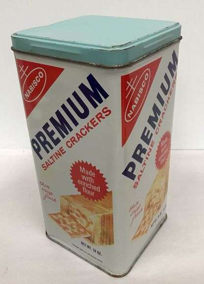 Vintage Nabisco Premium Cracker Tin