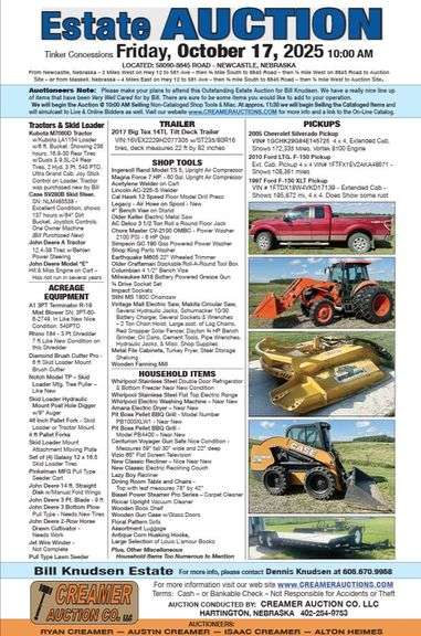 Auction Flyer